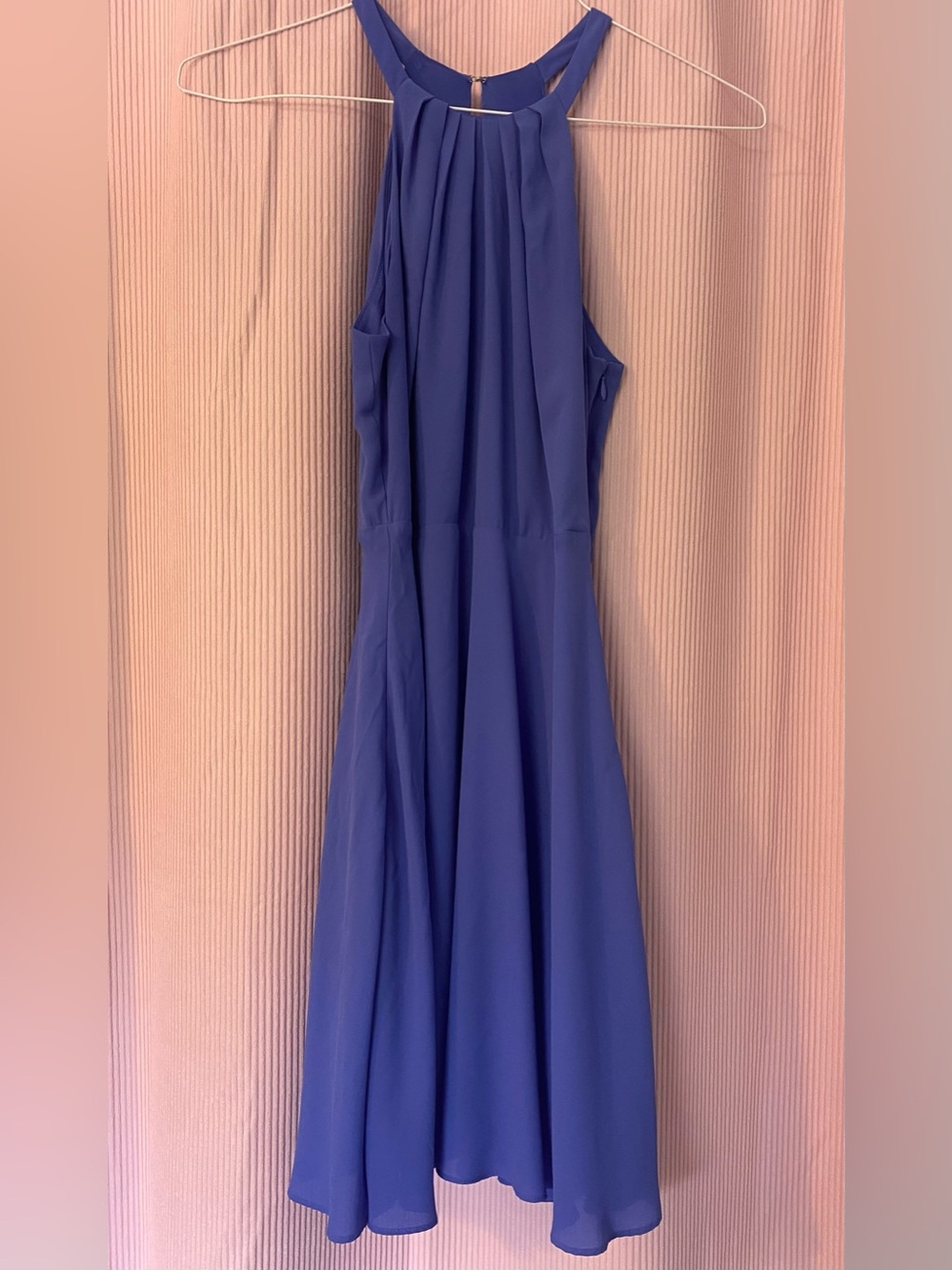 Express blue cocktail dress